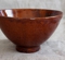 飴色の陶器の茶碗（統制陶器）