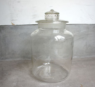 昭和初期頃のガラスの密封瓶